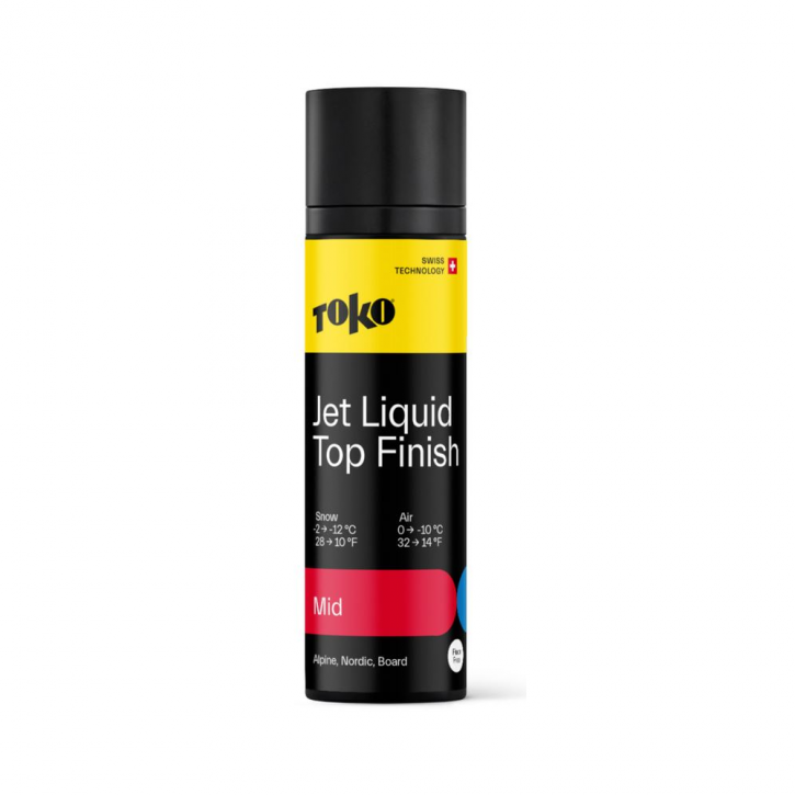 Toko Liquid Top Finish Mid -red-