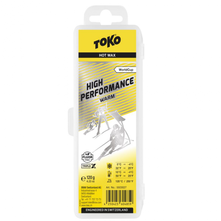 Toko High Performance WARM Hot Wax -yellow-